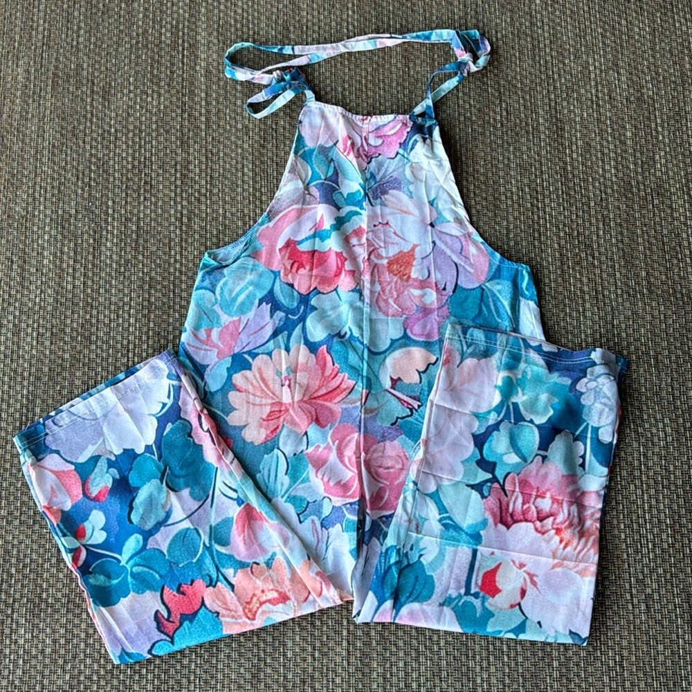 Floral Relaxed Jumpsuit
